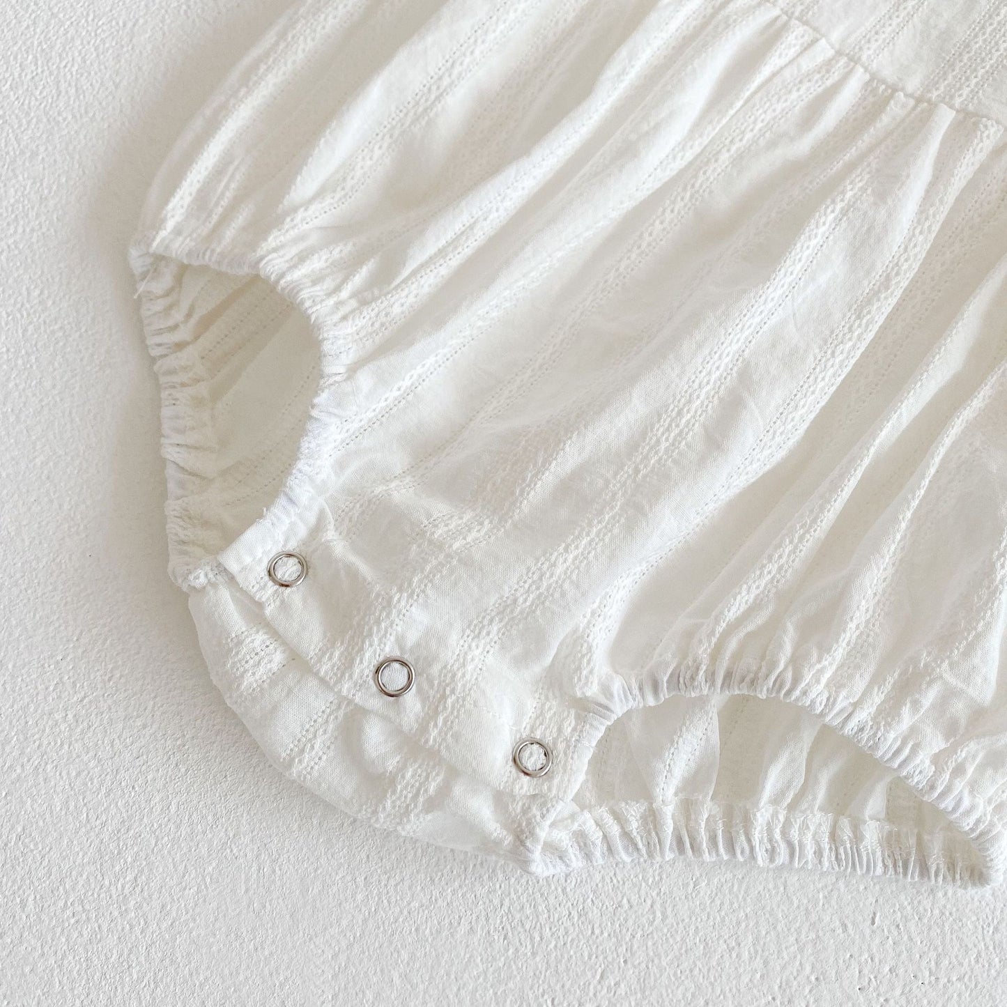 CHRISTENING Judith Romper & Hat