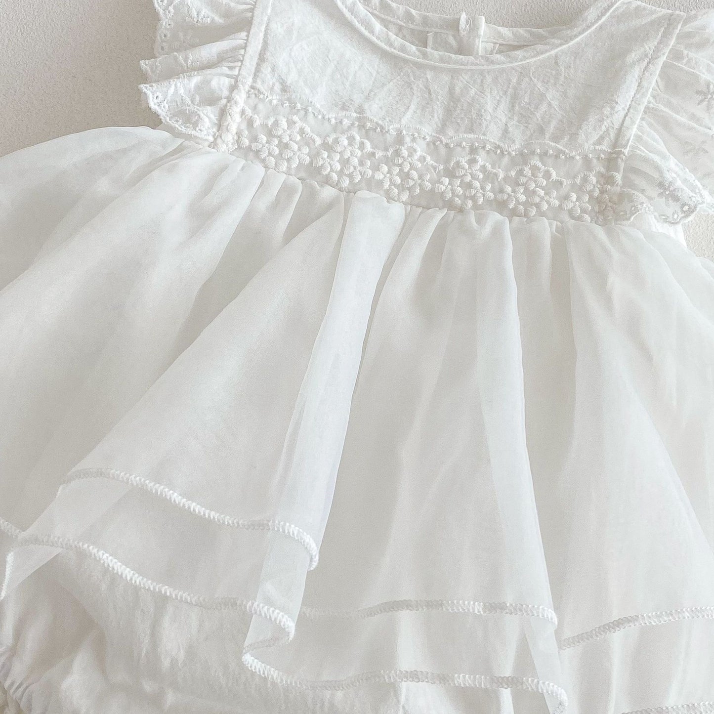 CHRISTENING Phoebe Romper