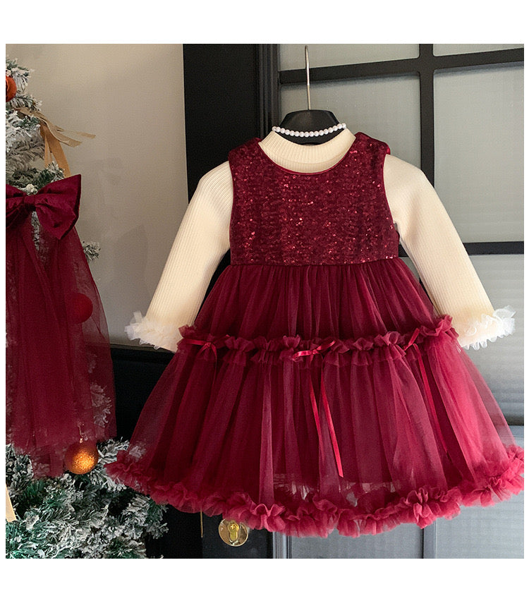 CHRISTMAS OOTD FOR PREORDER Malle Dress & Inner Long Tee