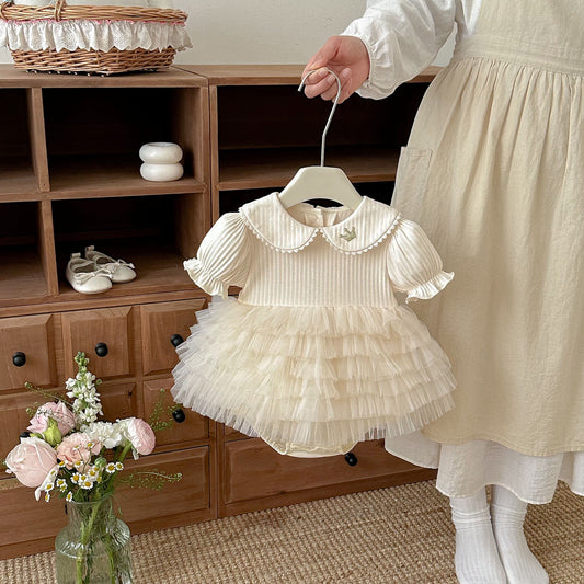 Preorder Infant Girls Trixia Tiered Romper