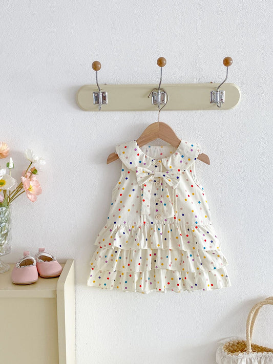 On Hand Marielle Polkadot Dress