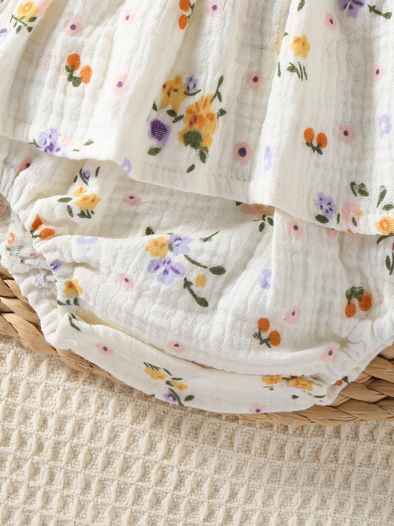 August Sale Muriel Romper & Hat in Dahlia