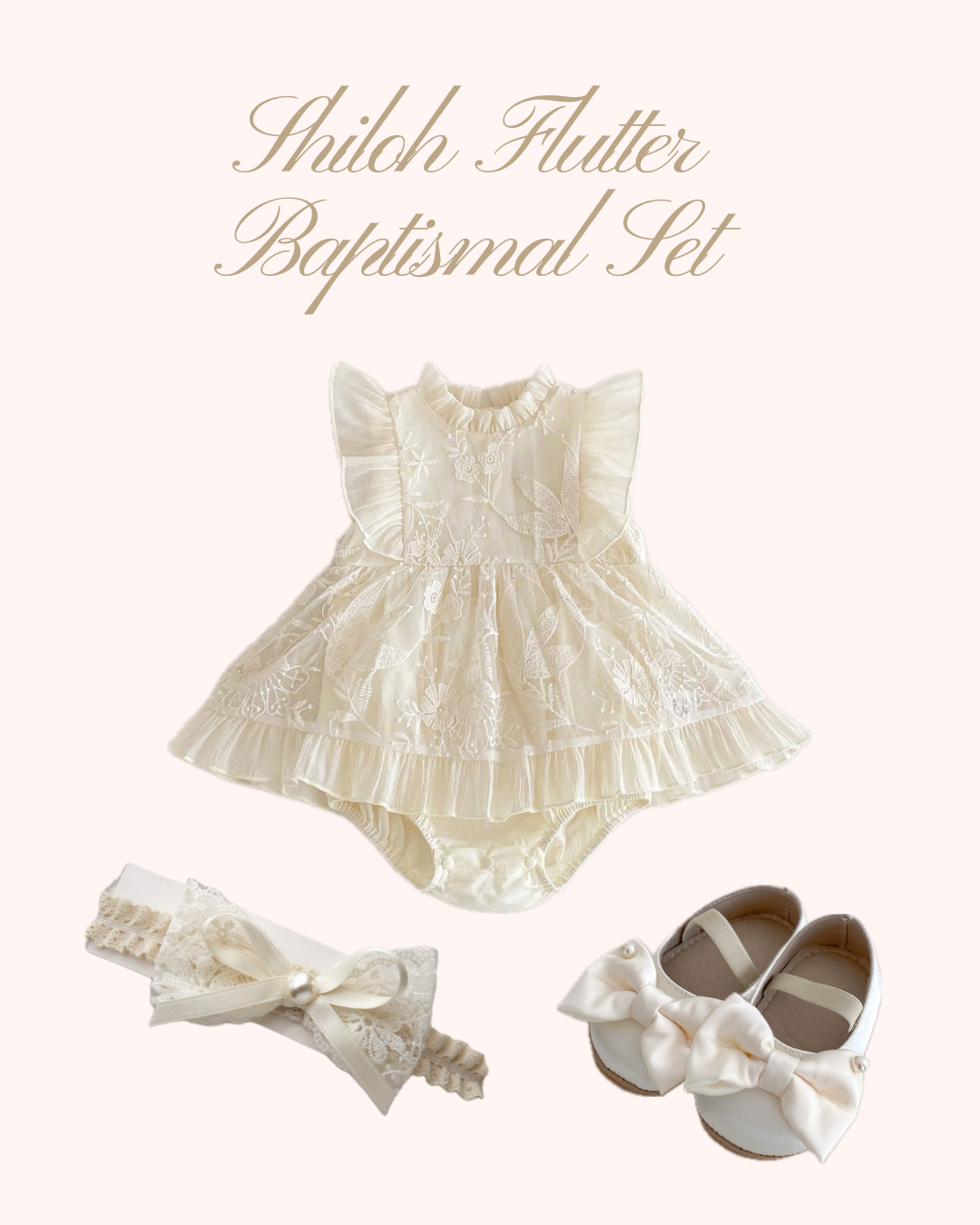 Preorder Shiloh Flutter Baptismal Bundle