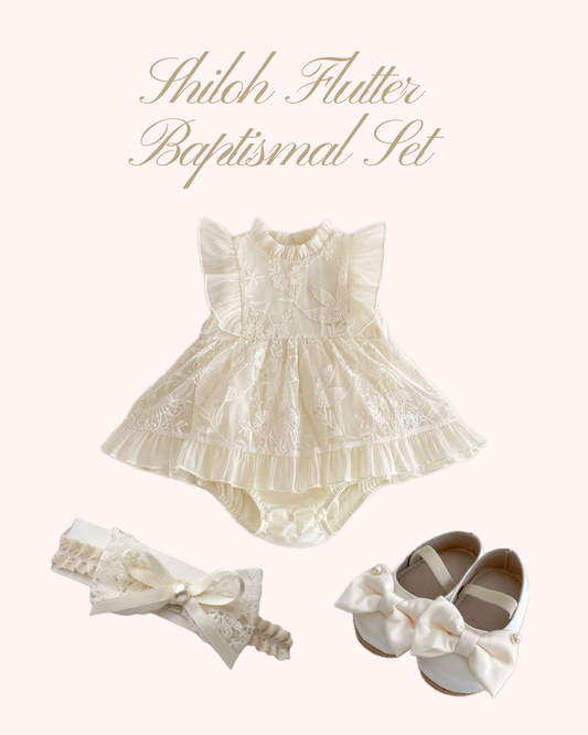 Preorder Shiloh Flutter Baptismal Bundle