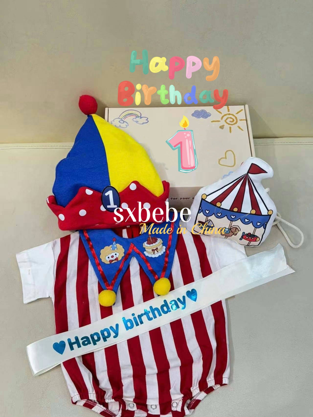 Preorder Baby Costume Circus Theme Birthday