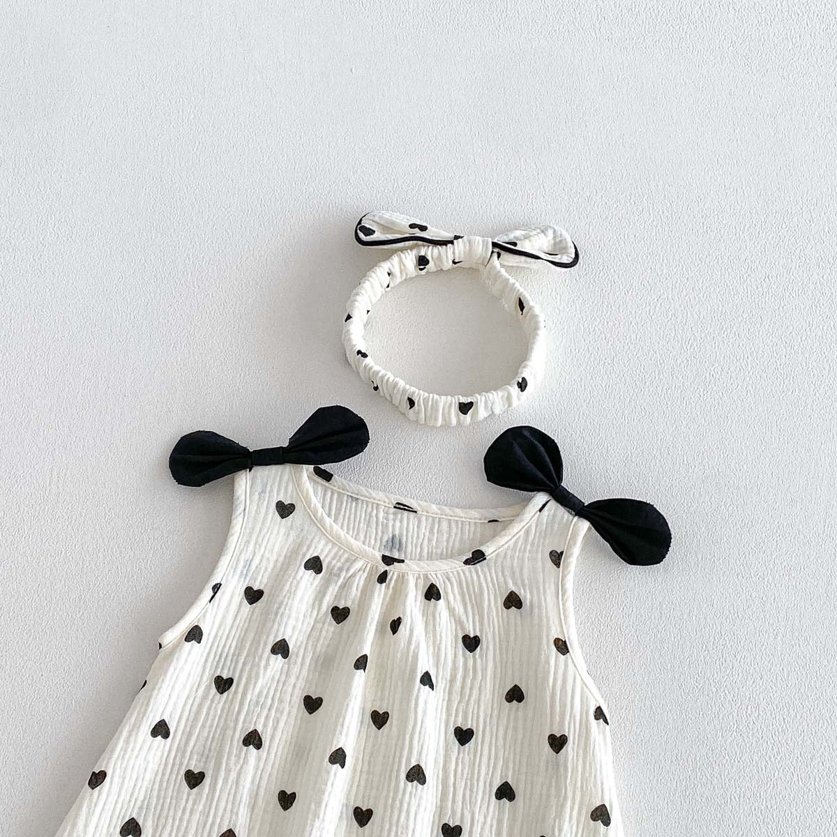 Preorder Infant Girls Cassia Romper & Headband