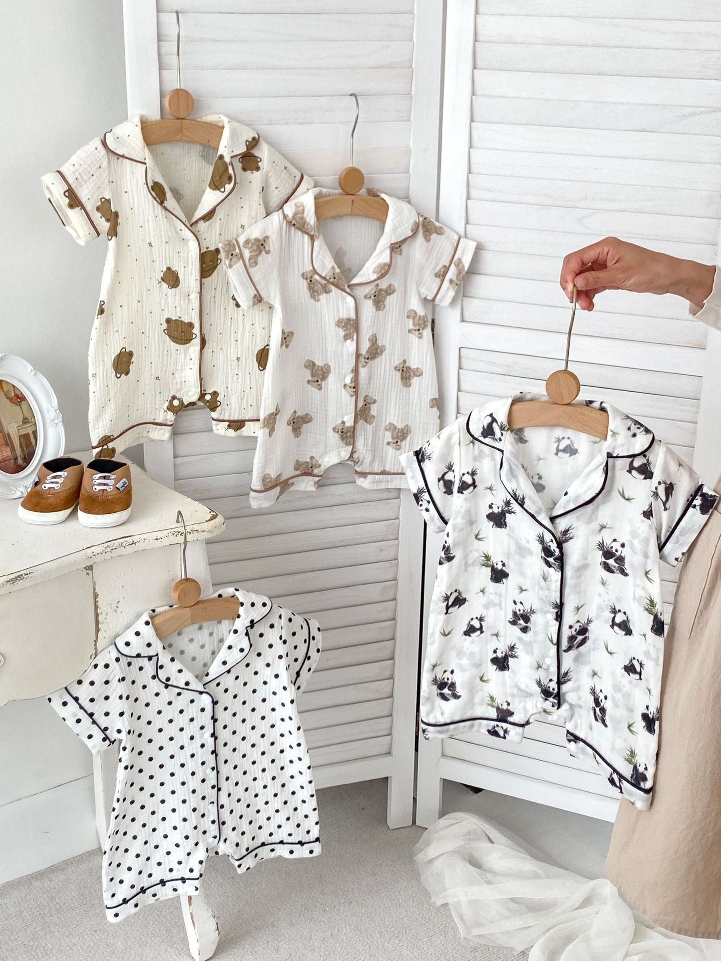 PREORDER Kiko Sleepwear Romper Infant Boys