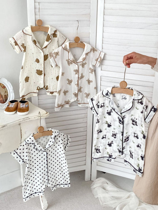 PREORDER Kiko Sleepwear Romper Infant Boys