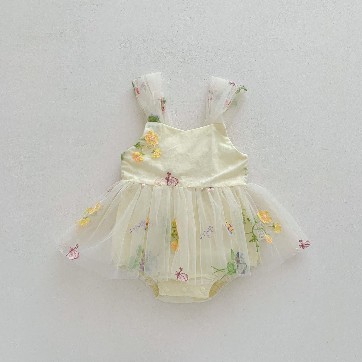 PREORDER Parfait Bowtie Tulle Romper Celebrations