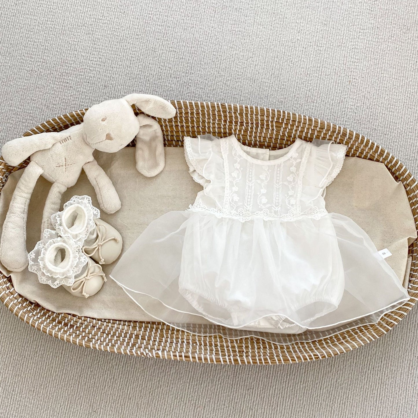 CHRISTENING Noelle Romper