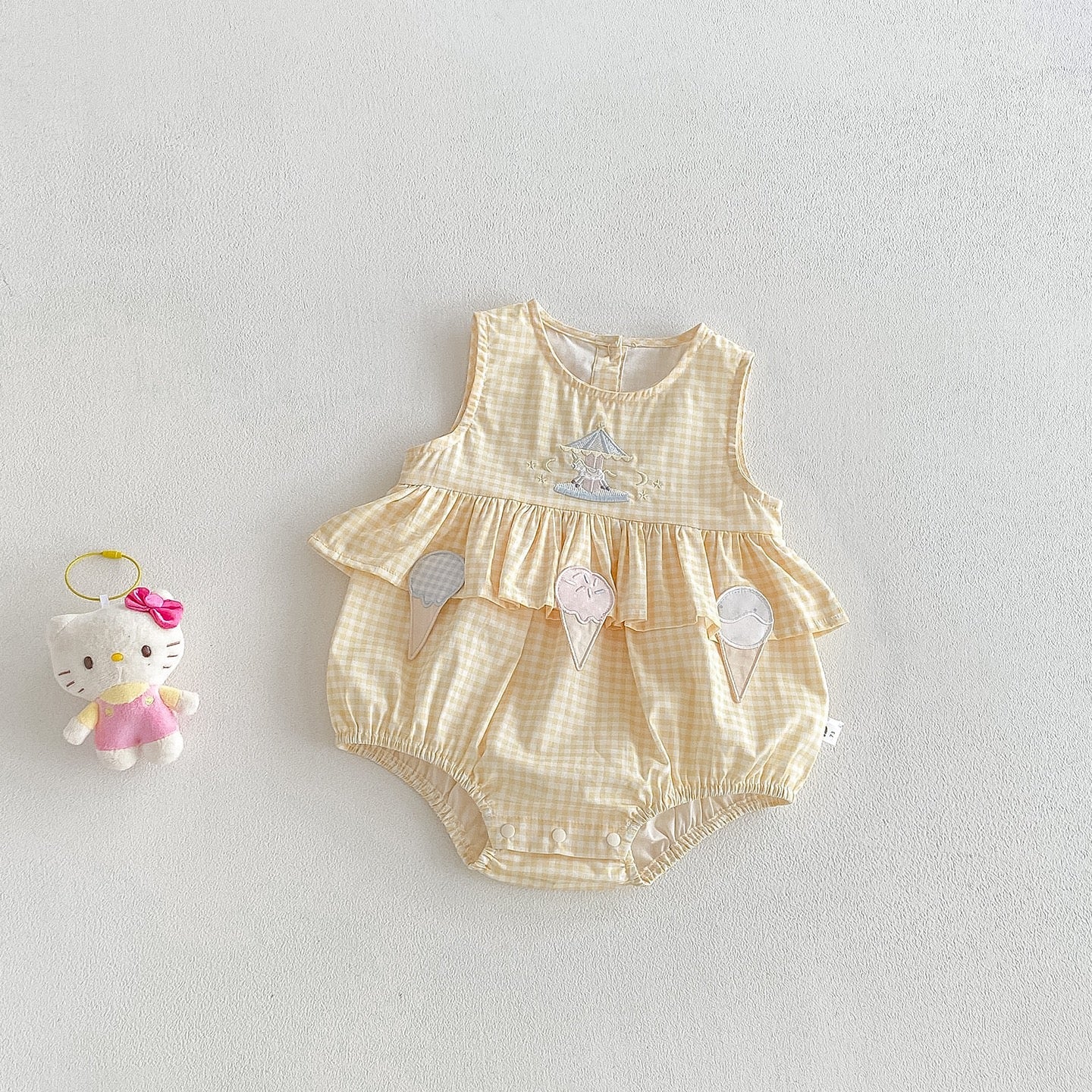Preorder Infant Girls Reese Ice Cream Romper