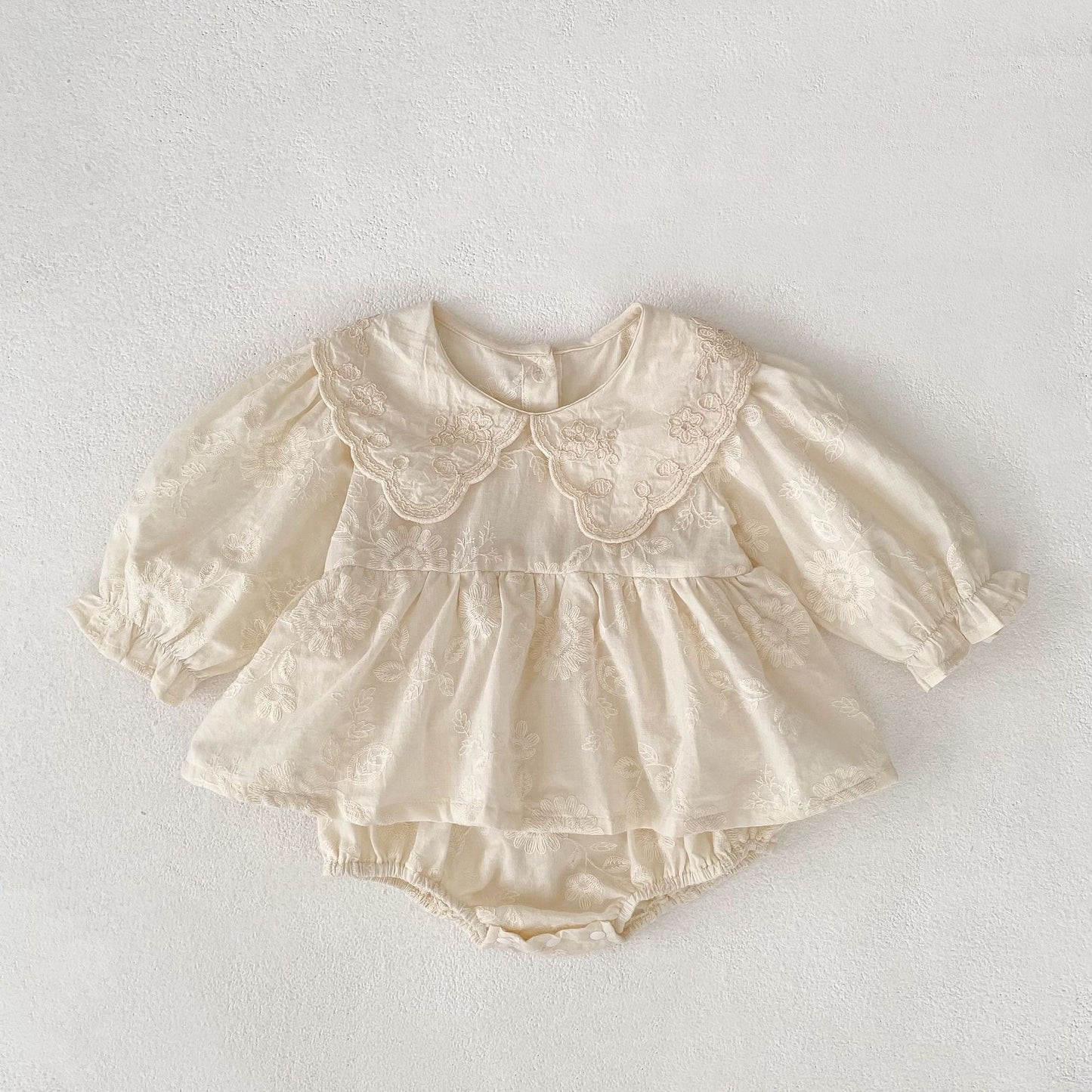 PREORDER TWINNING Quincy Long Sleeved Romper or Dress