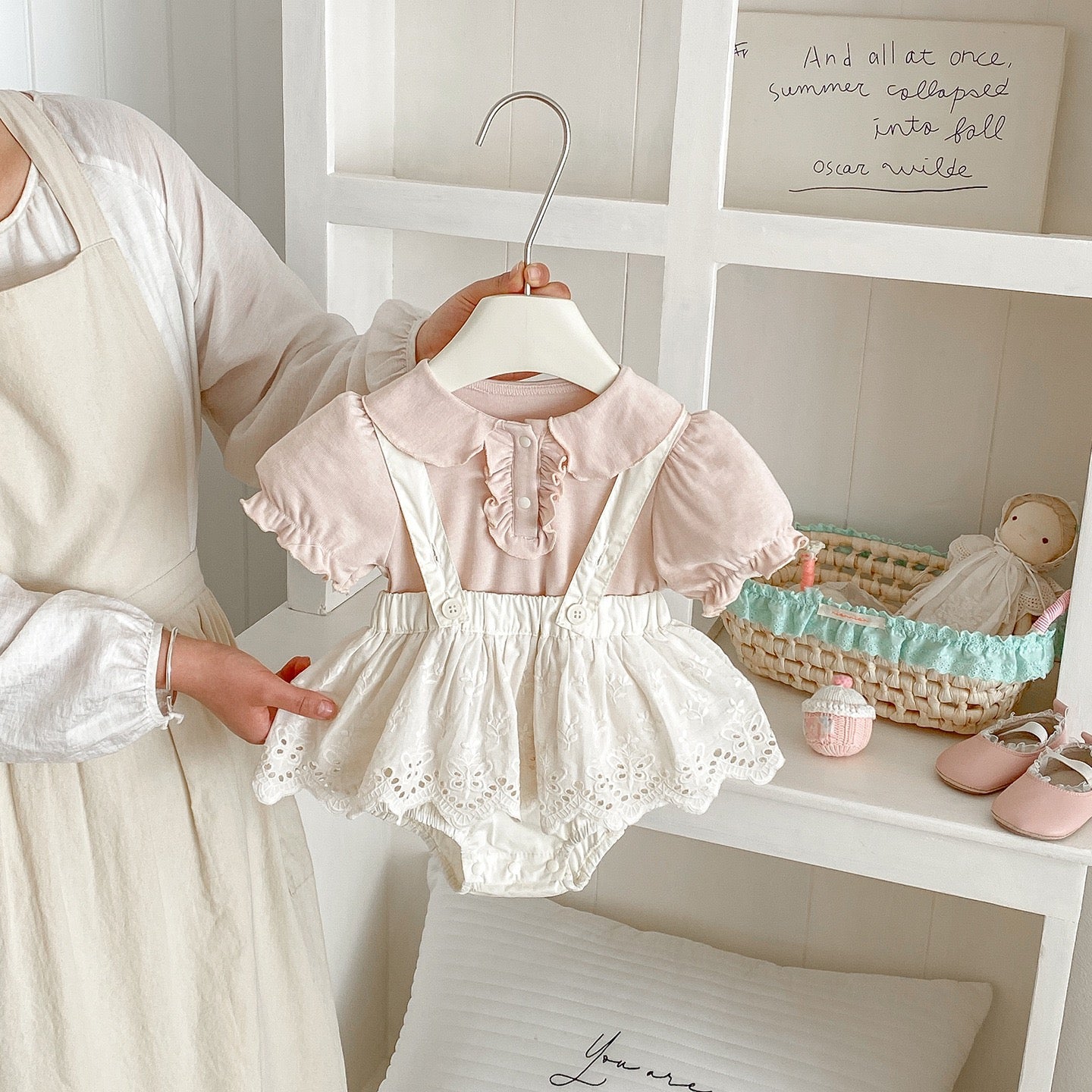 Preorder Everette Blouse & Jumpskirt