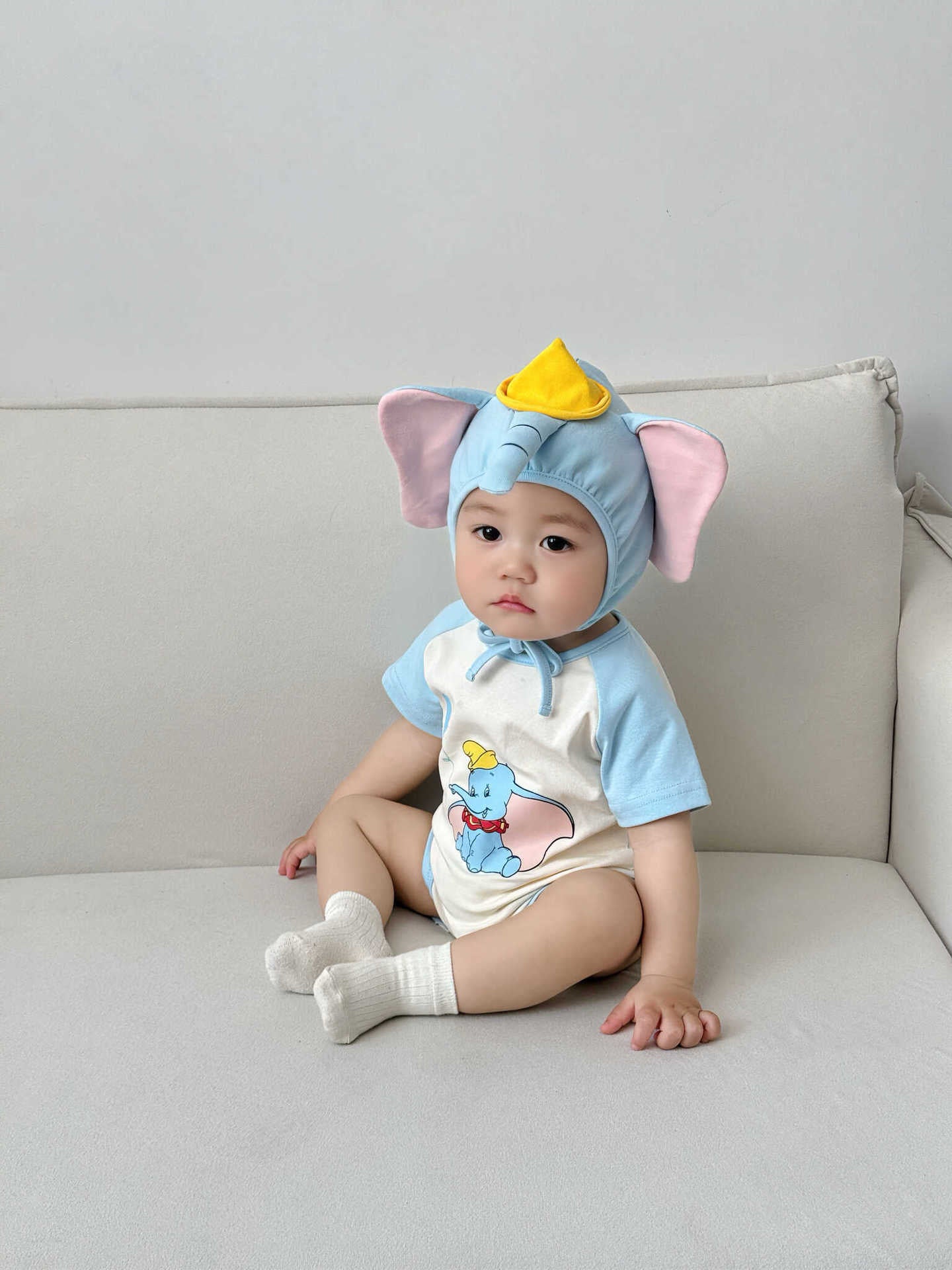 COSTUMES Elephant Romper & Hat