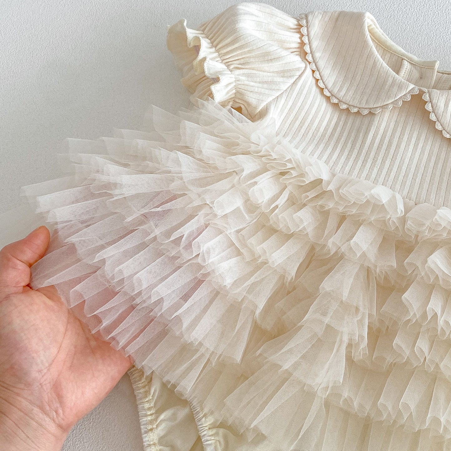 Preorder Infant Girls Trixia Tiered Romper