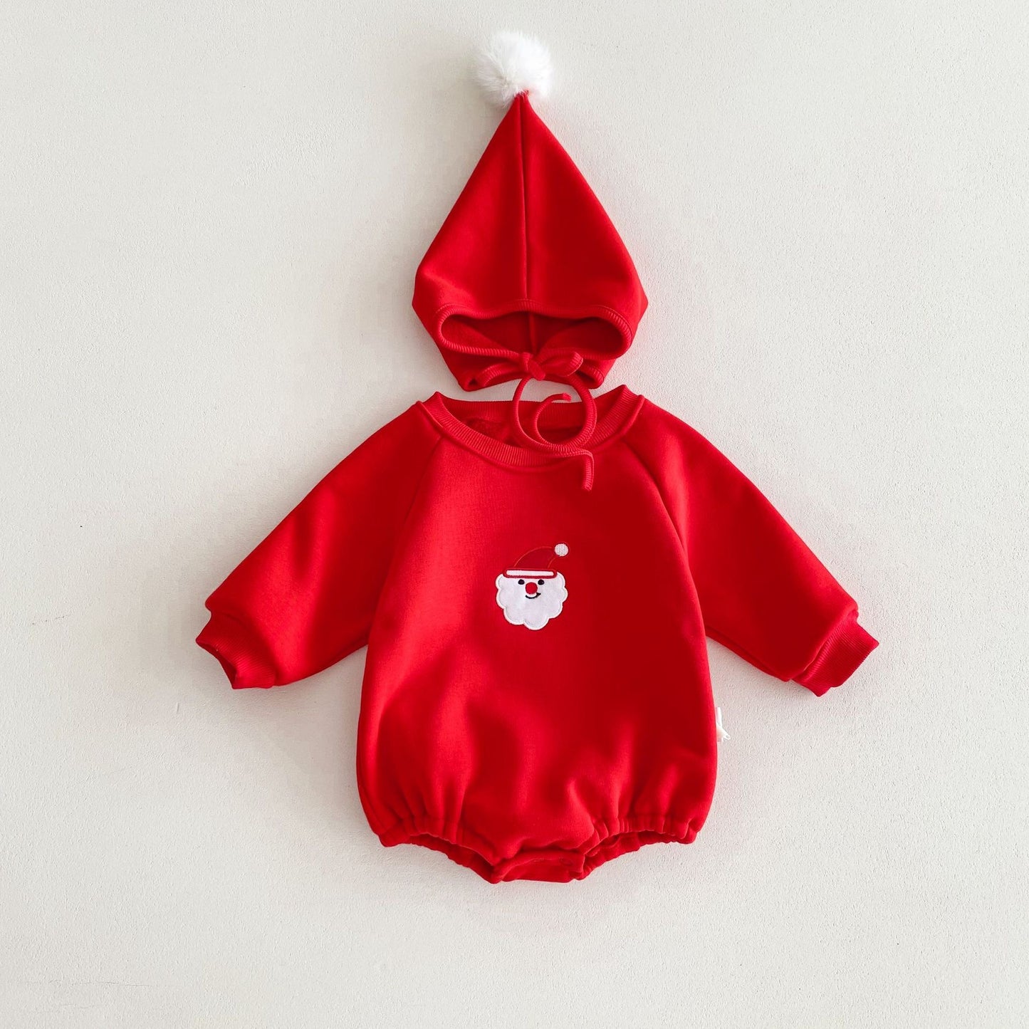 CHRISTMAS OOTD FOR PREORDER Feliz Sweater Romper & Hat