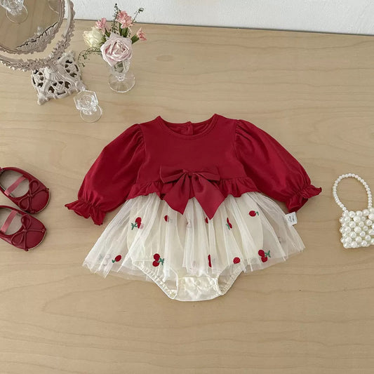 On Hand Sari Bow Romper