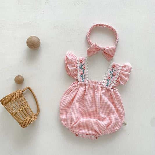 On Sale Janine Romper & Headband