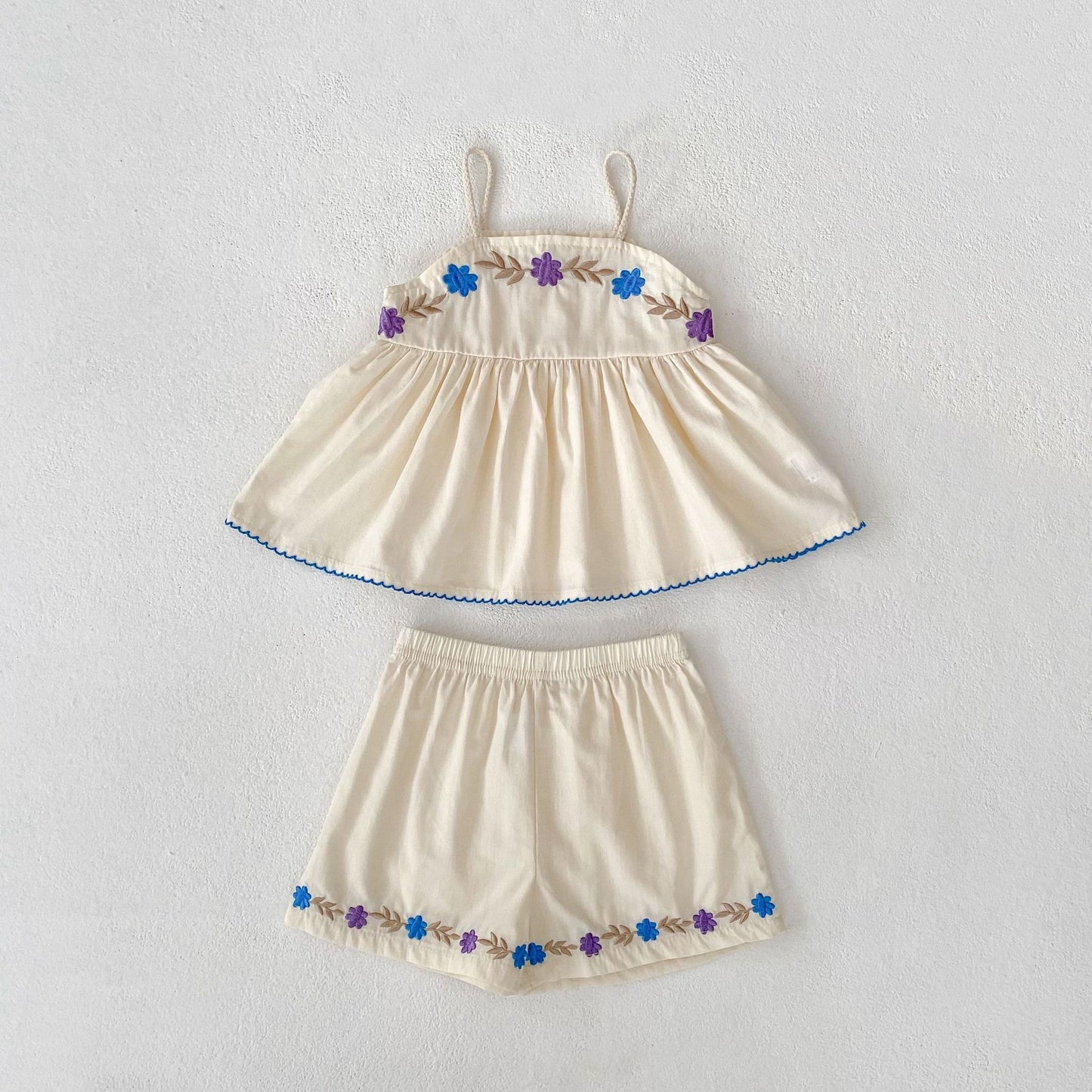 Preorder Infant Girls Tawny Blouse and Shorts