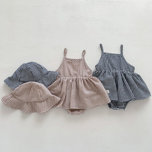 On Hand Solene Romper & Hat