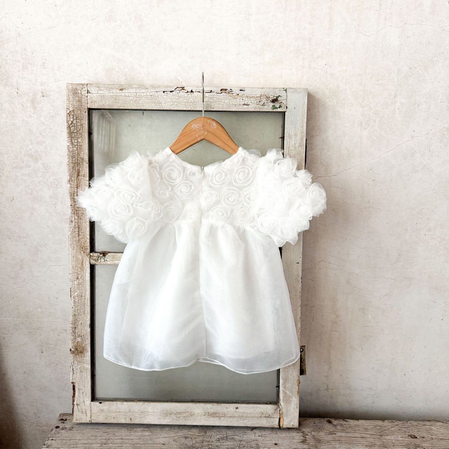 Christening for Preorder Tasha Dress in Pure White