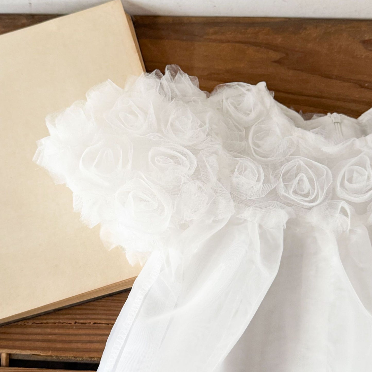 Christening for Preorder Tasha Dress in Pure White