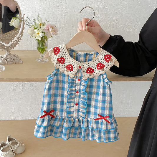 On Hand Bowie Mushroom Dress in 18-24 months