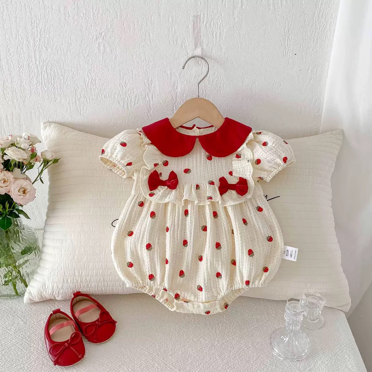 On Hand Gracie Romper in 0-6 months
