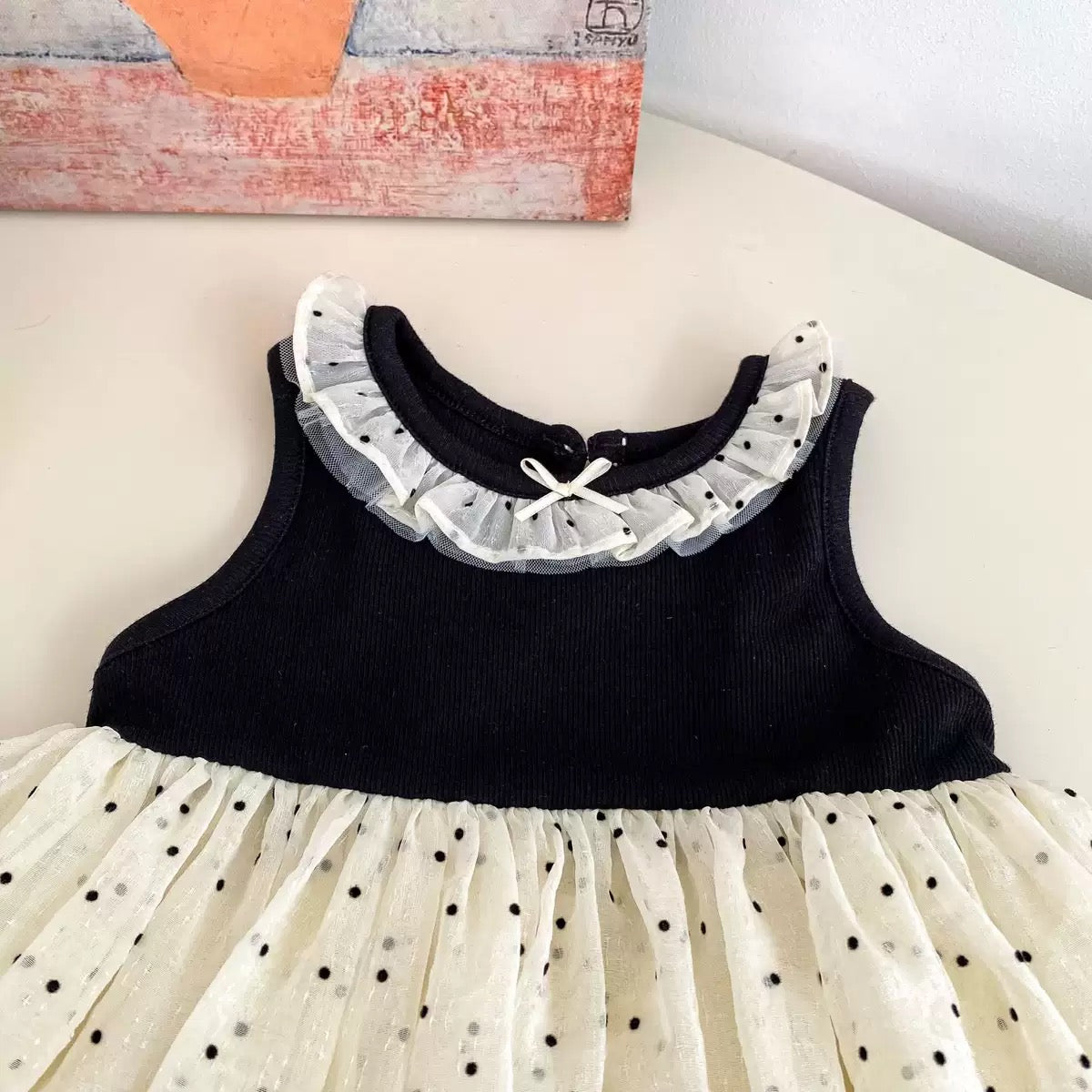 Preorder Infant Girls Davey Polkadot Dress