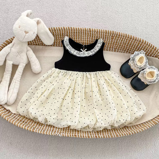 Preorder Infant Girls Davey Polkadot Dress