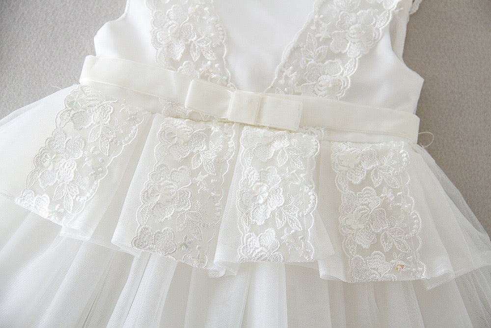 On Hand Corey Baptismal Dress in 0-6 months