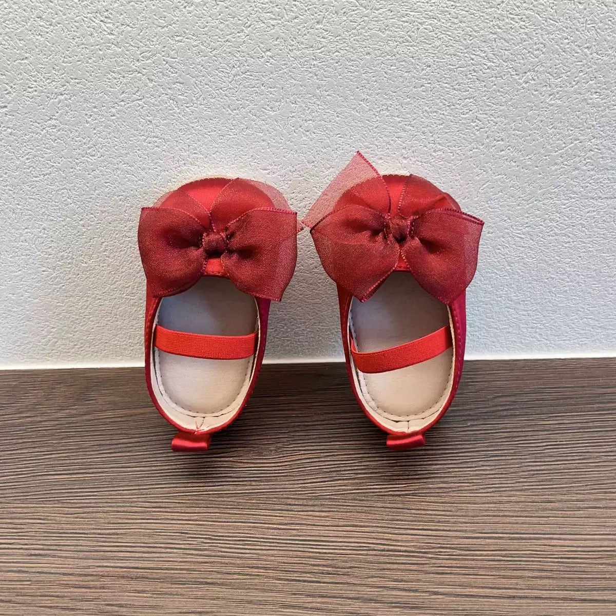 Preorder Serena Red Toes Baby Shoes