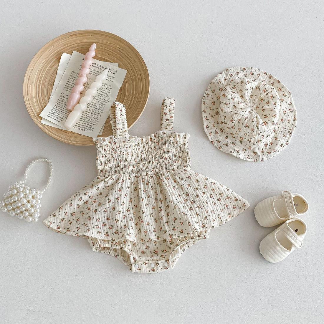 August Sale Jocasta Romper & Hat
