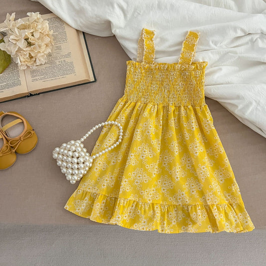 On Hand Ross Smocked Dress in 2 years old