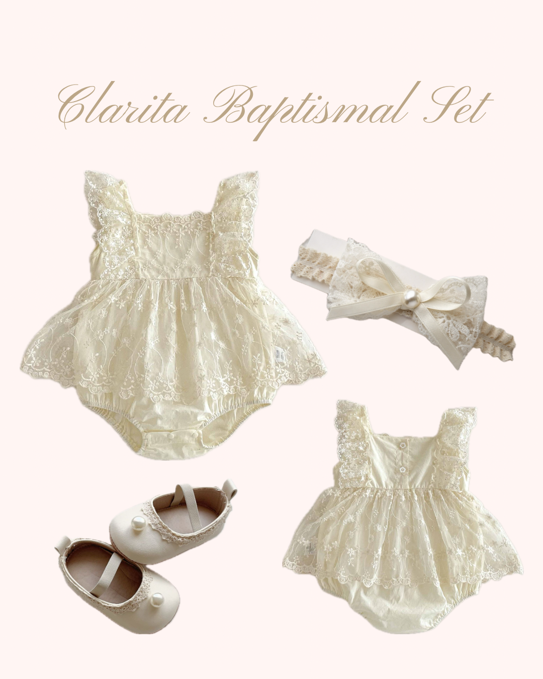 Preorder Clarita Baptismal Bundle