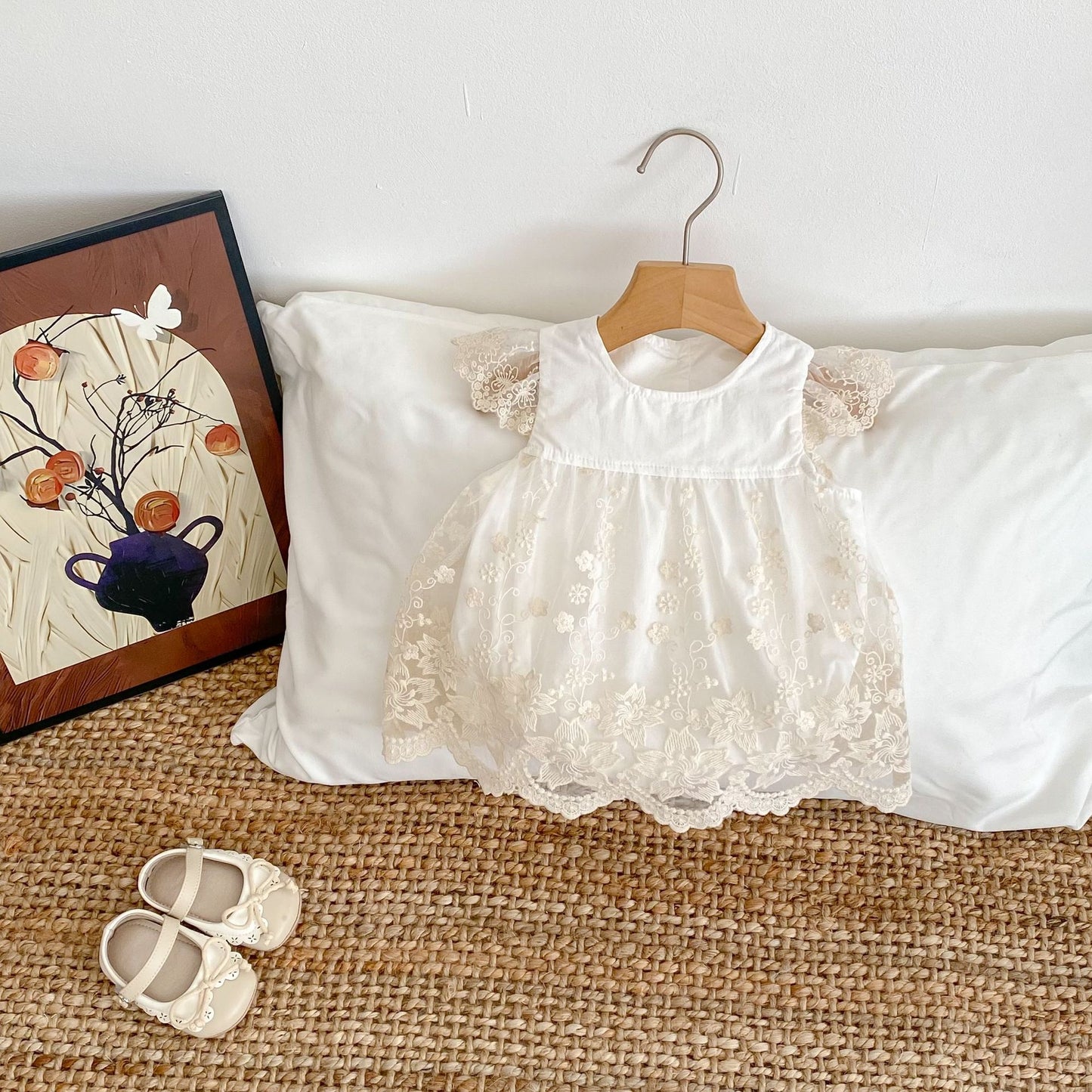 CHRISTENING Estella Romper