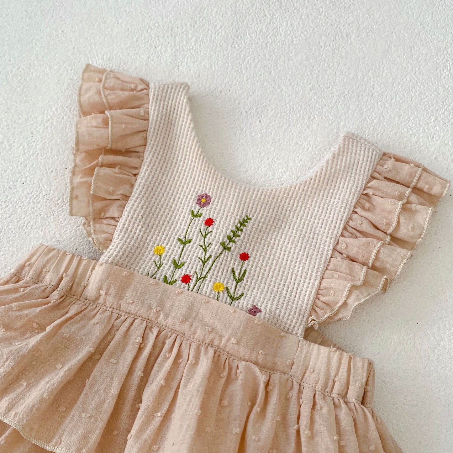 Maisie Swiss Dot Romper
