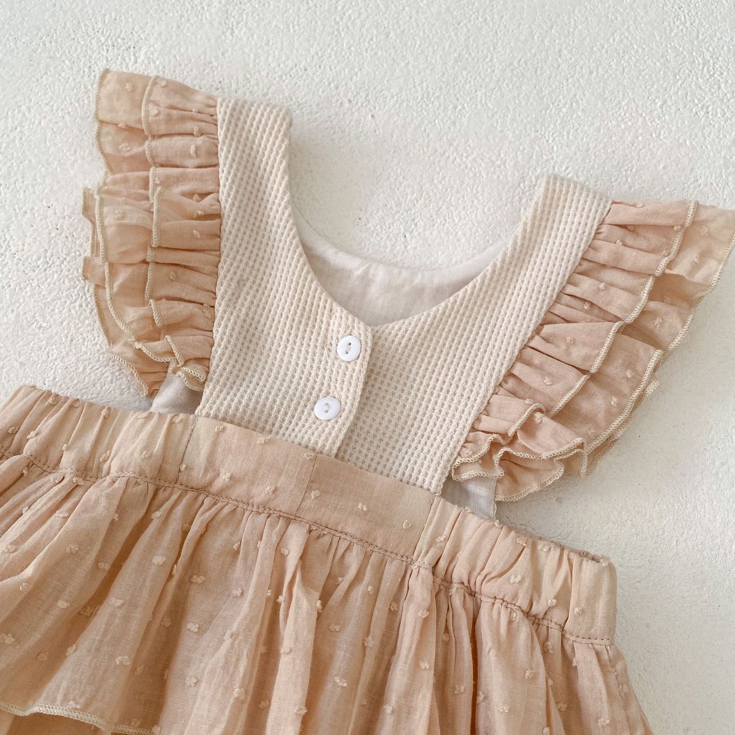 Maisie Swiss Dot Romper