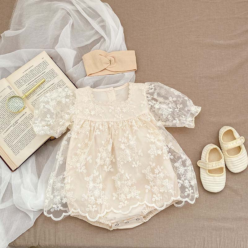 CHRISTENING Amelia Romper for Reception