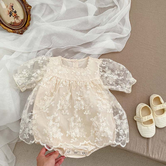 CHRISTENING Amelia Romper for Reception