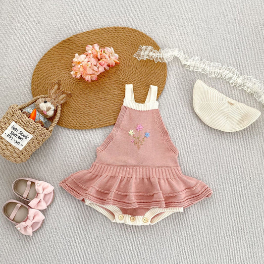 DANIELLA KNITTED ROMPER