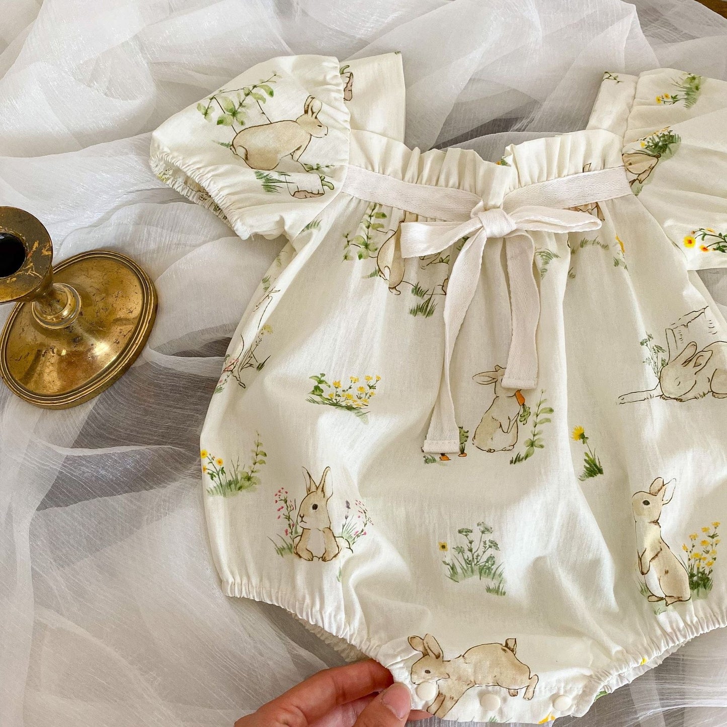 LOTTIE BUNNY ROMPER