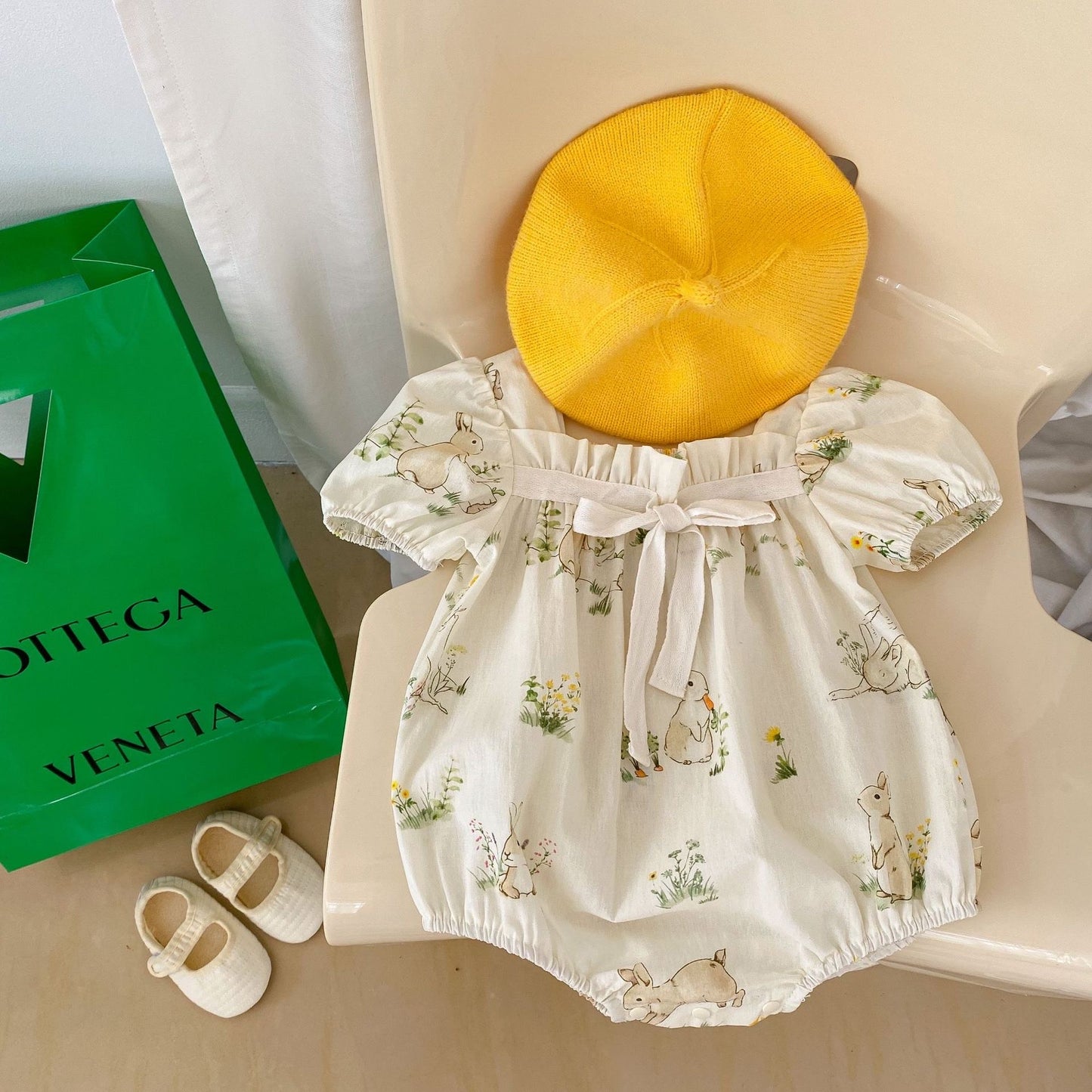 LOTTIE BUNNY ROMPER