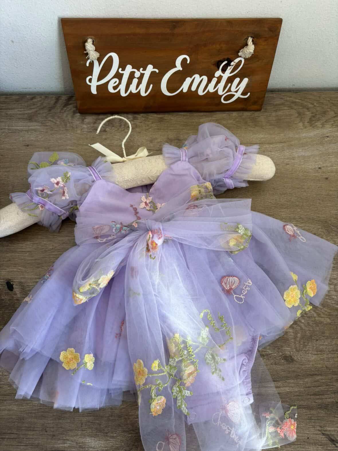 Preorder Parfait Puffy Celebration Romper or Dress