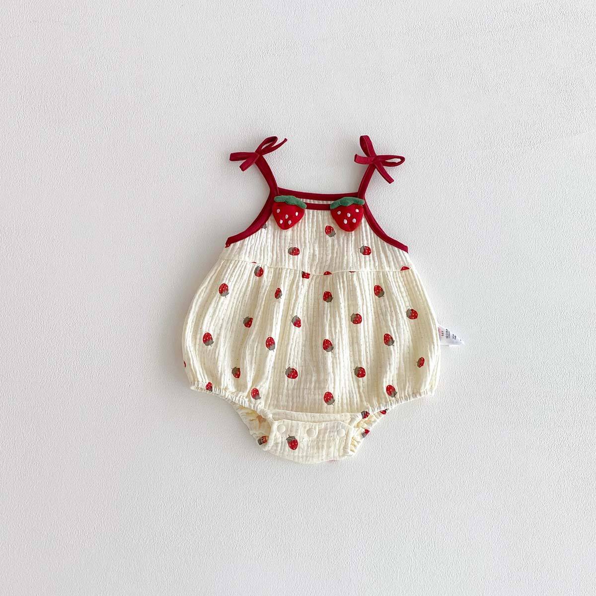 Sale Salma Strawberry Romper for Preorder