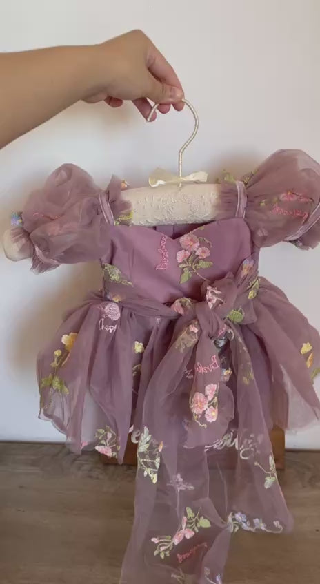 Preorder Parfait Puffy Celebration Romper or Dress