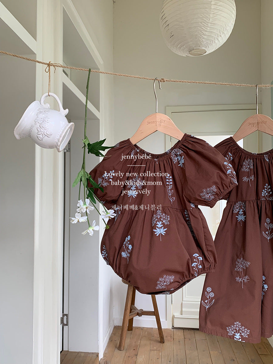 PREORDER Austen Baby Romper, Kids Dress, Mom Dress