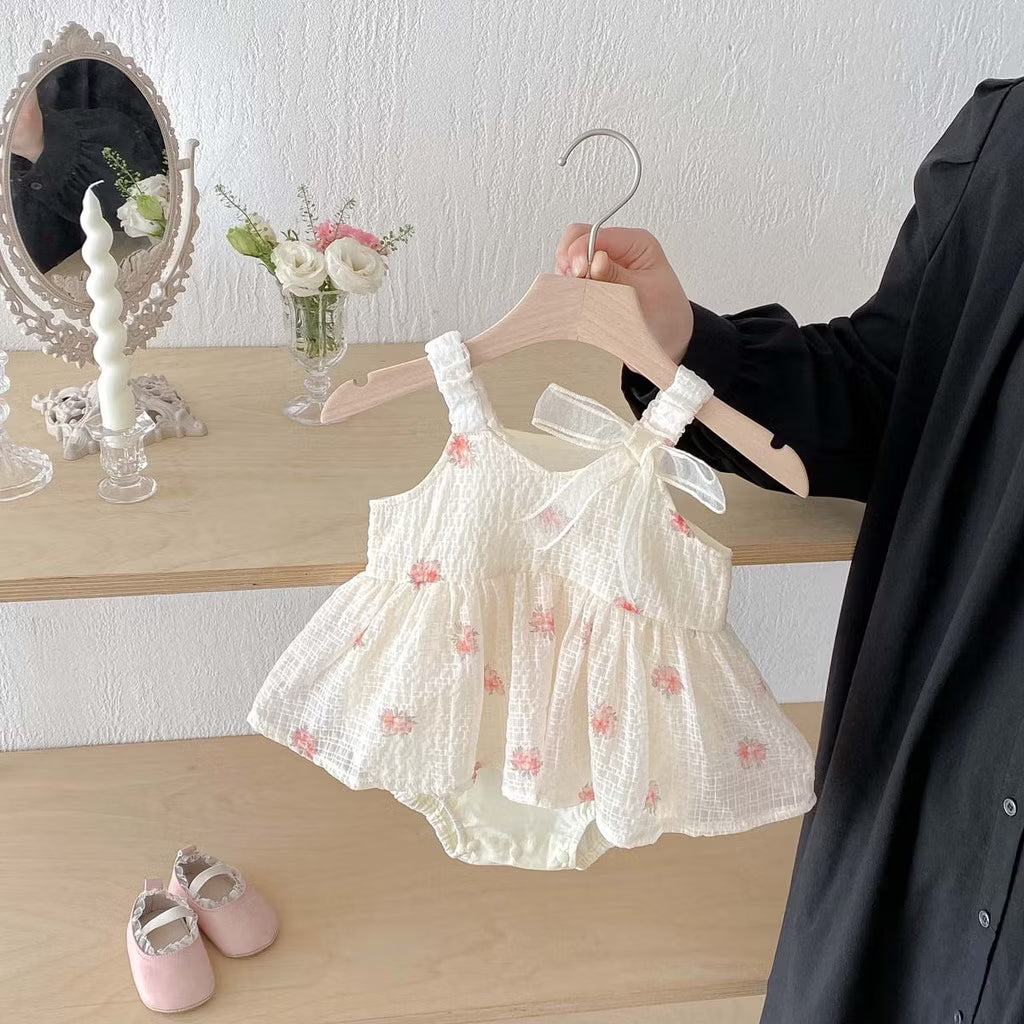 On Hand Peyton Romper in 6-12 months